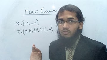 Math, First Countable Space