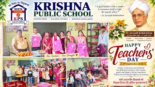 A Day to Remember | Teachers’ Day Celebration 2026 | Krishna Public School