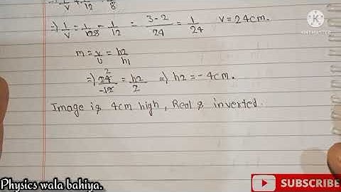 REFRACTION OF LIGHT NUMERICALS CLASS 10 || Q NO 26 PAGE NO: 247 || S CHAND PHYSICS SOLUTION
