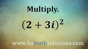 Multiplying Complex Numbers (Example)