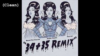 34+35 (Remix) (Clean) - Ariana Grande (feat. Doja Cat & Megan Thee Stallion) Resimi