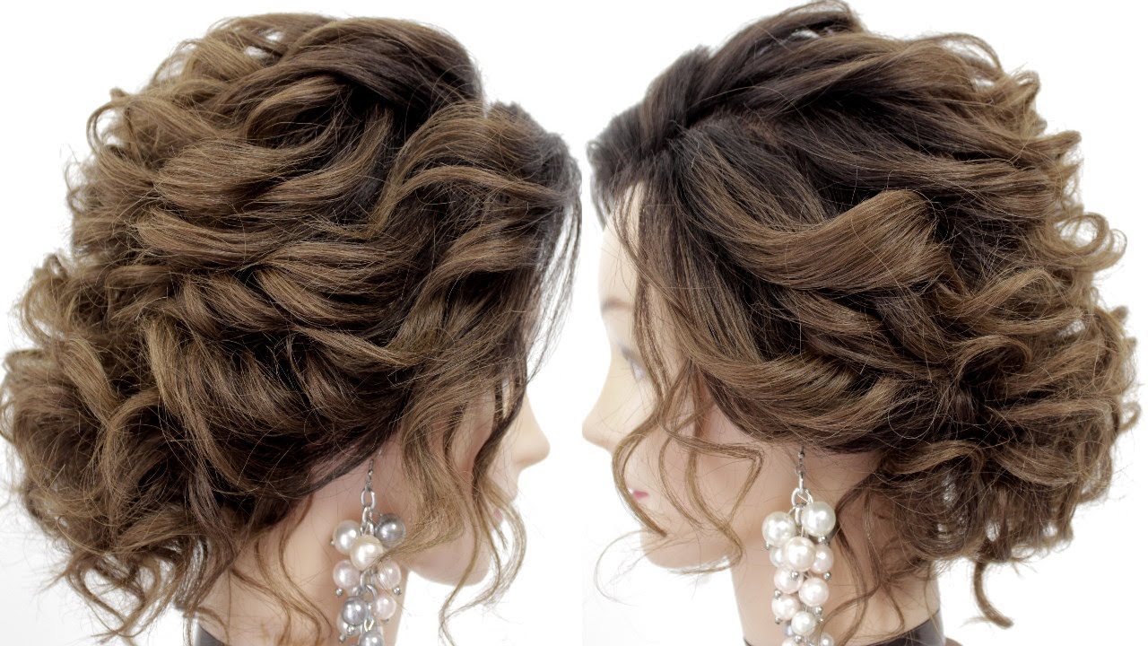 35 Hairstyles for Curly Hair Long Short  Wedding