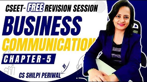 CSEET  BUSINESS COMMUNICATION IN ENGLISH   CHAPTER 5   LISTENNING SKILLS