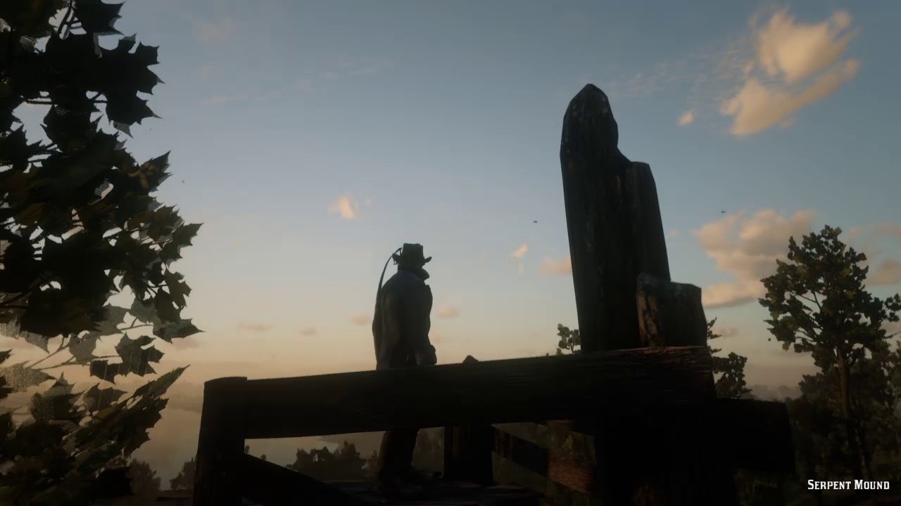 Red Dead Redemption 2 Serpent mound ancient alien theory Part 1