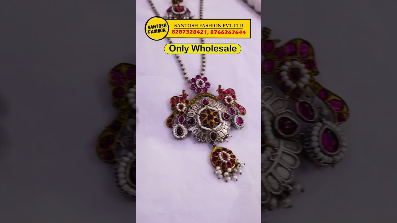 Brass Dual Tone Necklace 