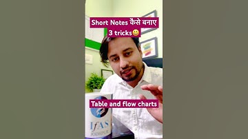 Short Notes kaise Banaye ? | tricks | CSIR NET EXAM 2024 |