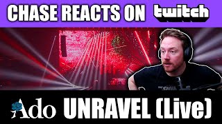 FIRST TIME REACTION | Ado (Unravel - Live)