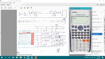 How to solve nonlinear equations with calculator - part 2