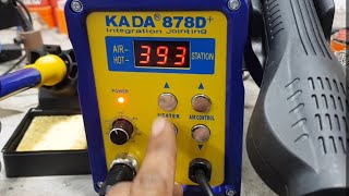 Kada 878D Smd Hot Air Gun Kada Best Heat Gun Best Smd Rework Station 2021