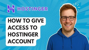 Hoe u toegang geeft tot een Hostinger-account [Handleiding 2025]
