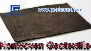 Nonwoven Geotextile package and applications from Geofantex