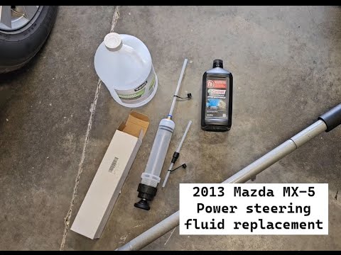 2013 Mazda MX-5 NC Miata Grand Touring PRHT Power steering fluid