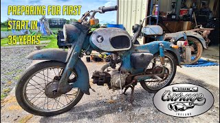 Honda C200 Servicing and Prepping for first start in 35 Years!
