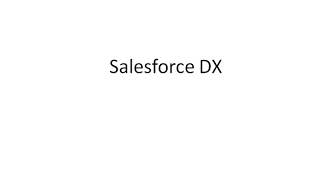 What is SFDX?