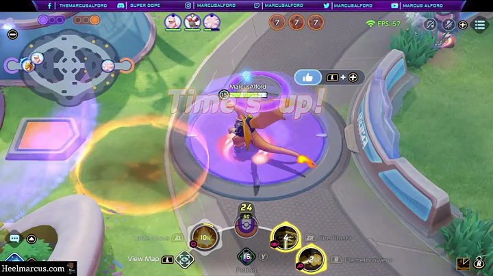 Pokemon Unite Quick Battle | In Mer Stadium | 1227...