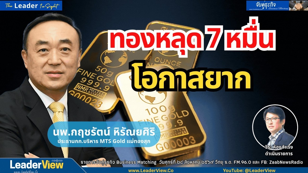 ⁣ตลาดทอง จับตาถ้อยแถลง ปธ.เฟด เควิน วอร์ช และ สินค้าเกษตรไทยต้องตรวจสอบย้อนกลับได้ เพื่อไปต่อ