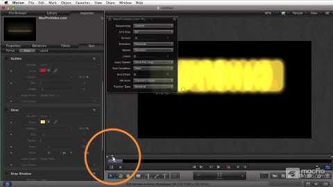 Motion 5 103: Animating Text - 21 Text Sequence Behaviors