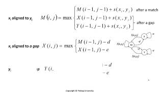 Week 2.2.2 Alignment with Affine Gap Penalty and Calculation of Time Complexity of The Needleman Wun
