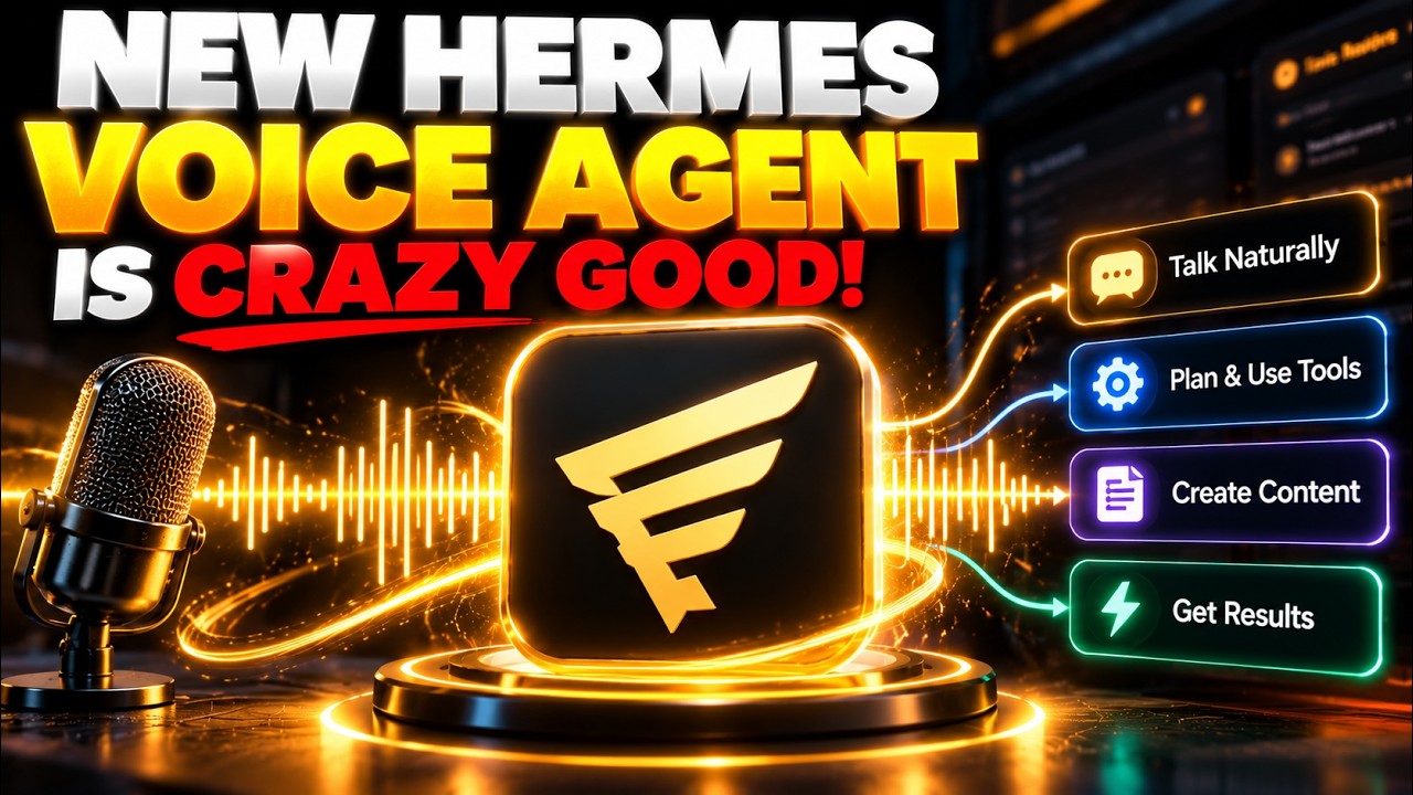 New Hermes Voice Agent is CRAZY GOOD!