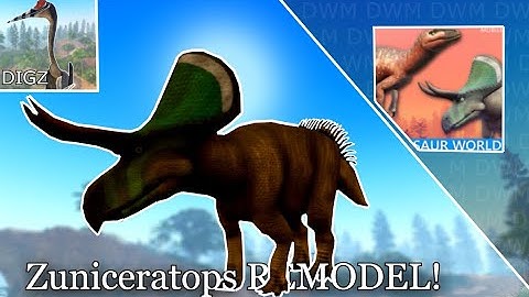Zuniceratops REMODEL! - Dinosaur World Mobile