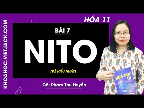 Video: Khi ion nitrua phản ứng với nước, sản phẩm là?