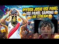 kyu bhai Piyush Joshi CAUGHT Using Hack Panel FreeFire Live? ID BANNED LIVE?FF Hack PanelControversy