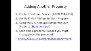 Southern Pest Control - Bill Payment System Demo Number 3