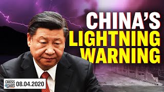 Huge Lightning Strikes China; Explosion Near Wuhan; US Prepares to Divorce China