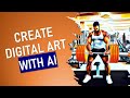 Discover the Future of Art: Create Digital Masterpieces with AI