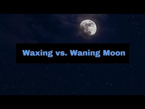Video: Apa yang dimaksud dengan waning dan waxing?