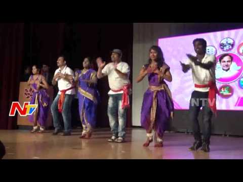 Telangana Dhoom Dhaam Program by TRS USA in California - USA News - NTV