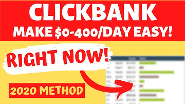 Clickbank For Beginners: Make $100 - $400 Per Day On Clickbank Step By Step Tutorial [RIGHT NOW]