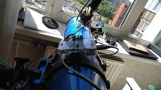 Live telescope view using Nikon DSLR and raspberry with gphoto2 and ffmpeg