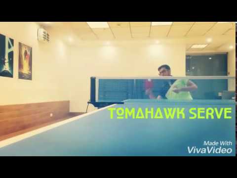 TOMAHAWK SERVE🏓 By Mufaddal Bohra ( Table Tennis )