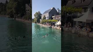 View from Dynamo over the Obere Letten in #zurich #limmat #travel #switzerland