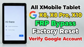 All XMobile Tablet Frp Bypass | All XMobile Tablet Verify Google Account | All XMobile Tablet Google screenshot 2