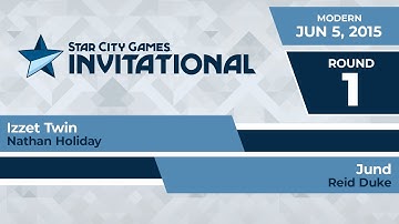 SCGINVI: Round 1 - Nathan Holiday vs Reid Duke | Modern
