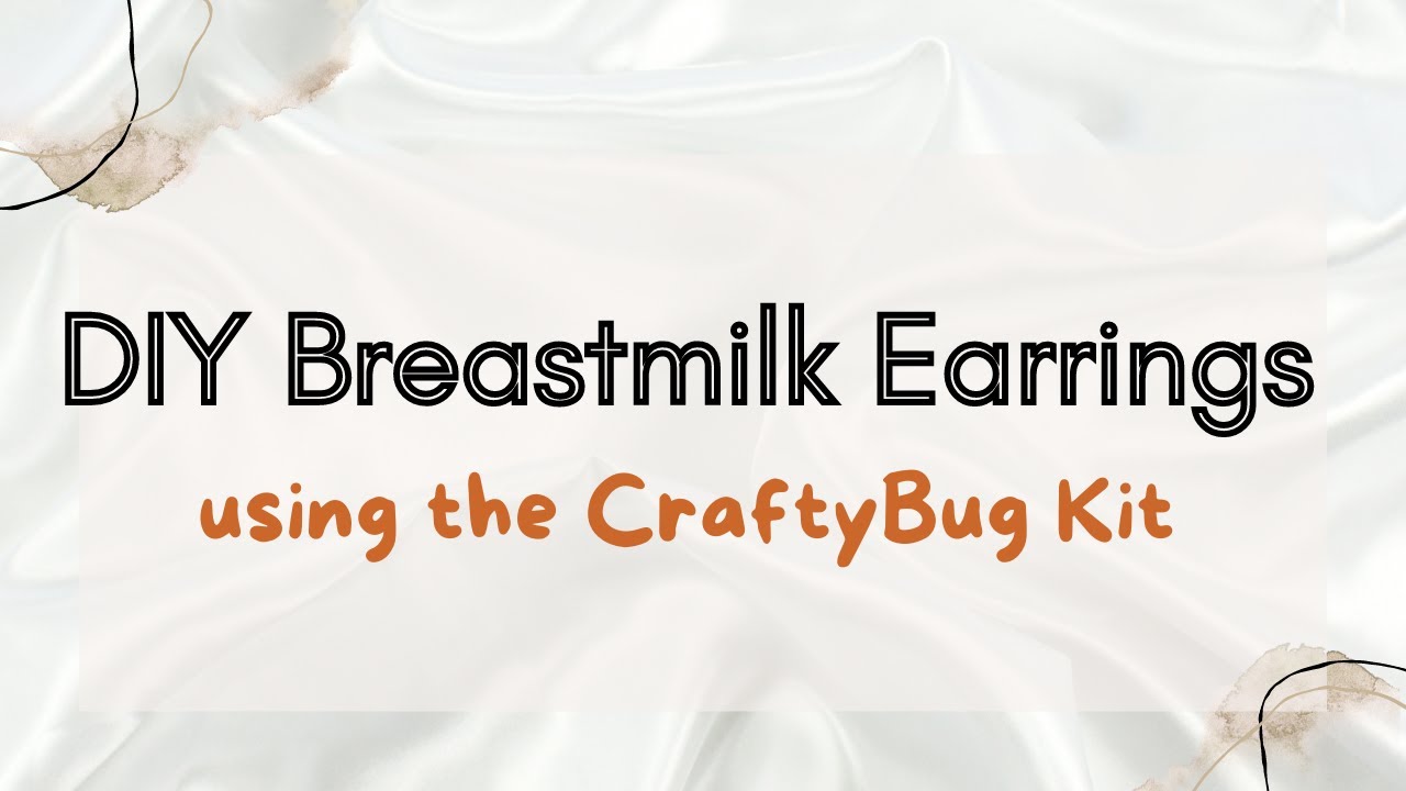 DIY Breastmilk Jewelry START TO FINISH! Make a breastmilk keepsake