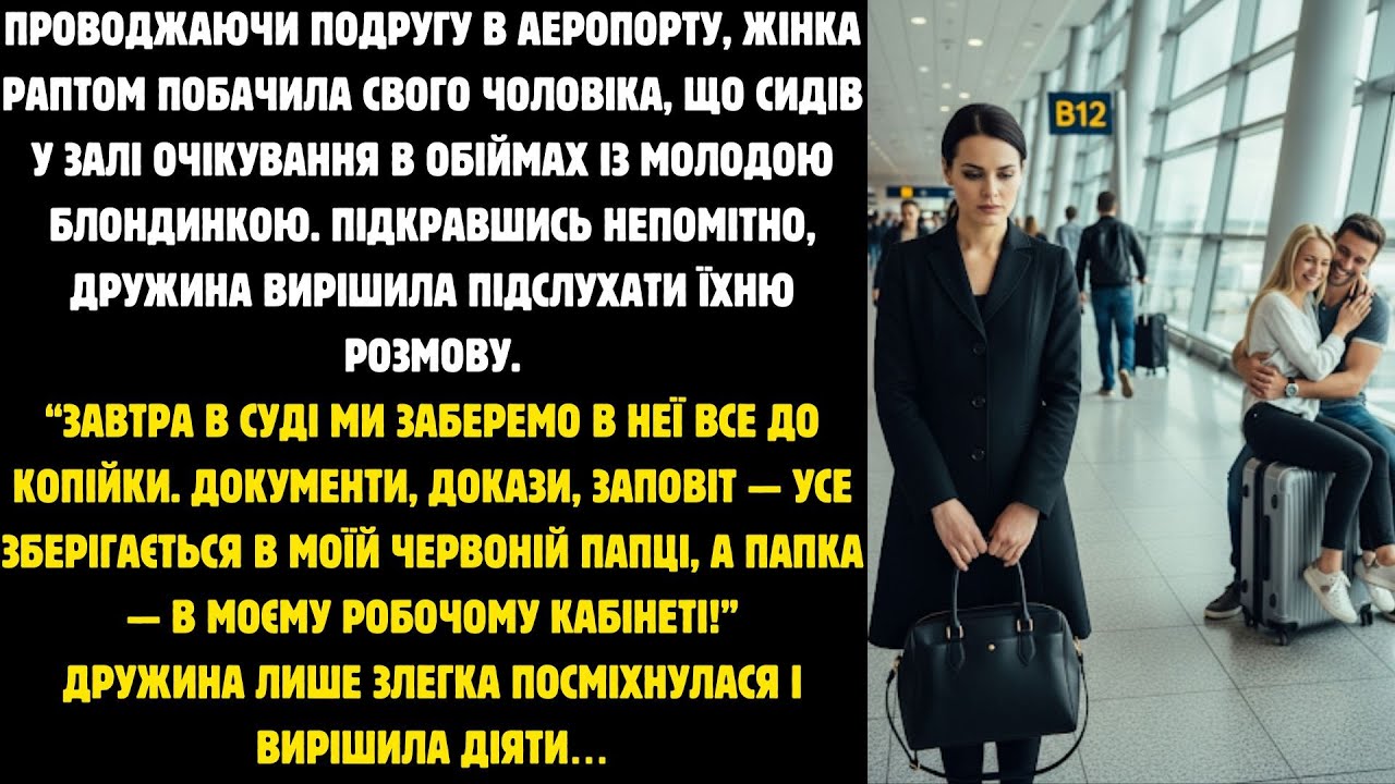 Підкравшись Непомітно,Дружина Вирішила Підслухати їхню Розмову. Завтра В Суді Ми Заберемо В Неї Все.