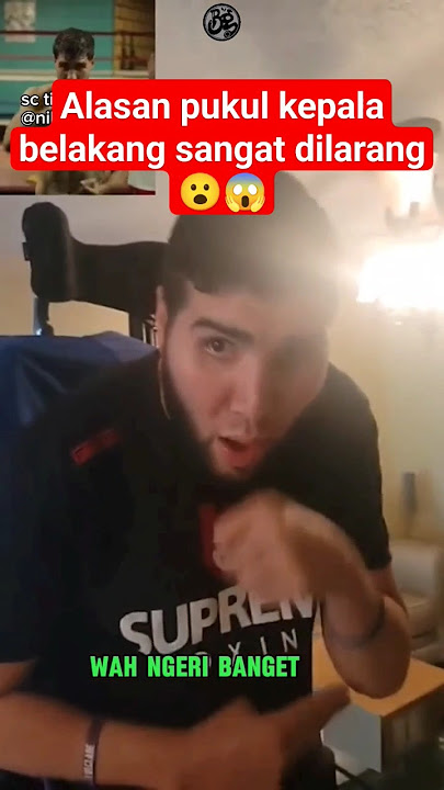 The impact of being hit in the back of the head is really scary 😱😮😭. #boxing #boxingskill #fight ...