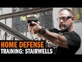 Home defense training  stairwells with navy seal mark coch cochiolo