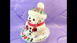 картинка: 🎄Новогодний 3 - Д торт 