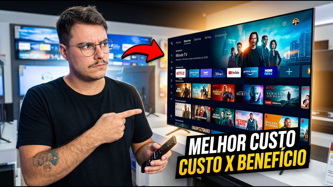TOP 8 TV`s pra COMPRAR em 2026 [GUIA SEM ERRO]
