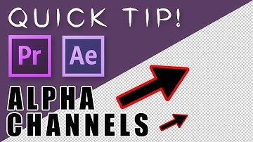 Quick Tip - Exporting Video With an Alpha Channel