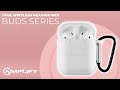 True wireless earphones with charging case  buds series  amplify creations