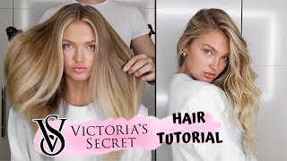 Victoria's Secret Hair Tutorial // Romee Strijd