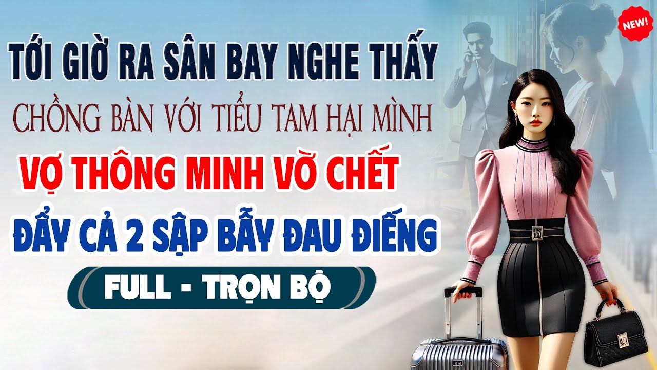 💖Truyện Ngôn Tình TỚI GIỜ RA SÂN BAY Nghe Thấy CHỒNG BÀN VỚI BỒ HẠI MÌNH Vợ Vờ Chết Đẩy Cả 2 Sập Bẫy