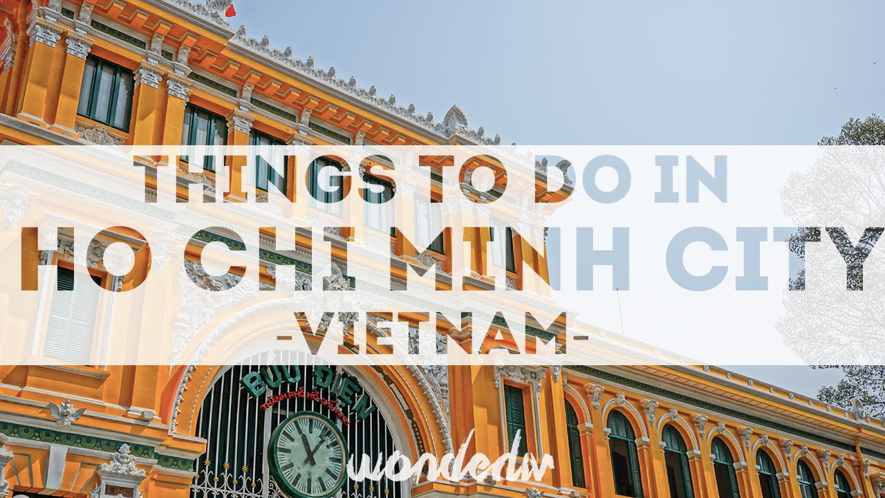 Things to do in Ho Chi Minh City Vietnam - 1 Day in HCM City in HD