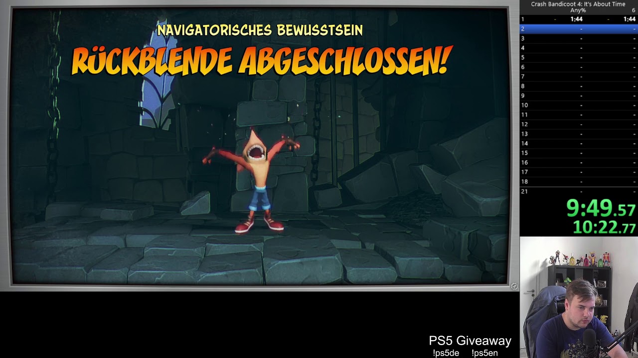 Crash Bandicoot 4 All Flashback Tapes Speedrun (my first ^^) YouTube