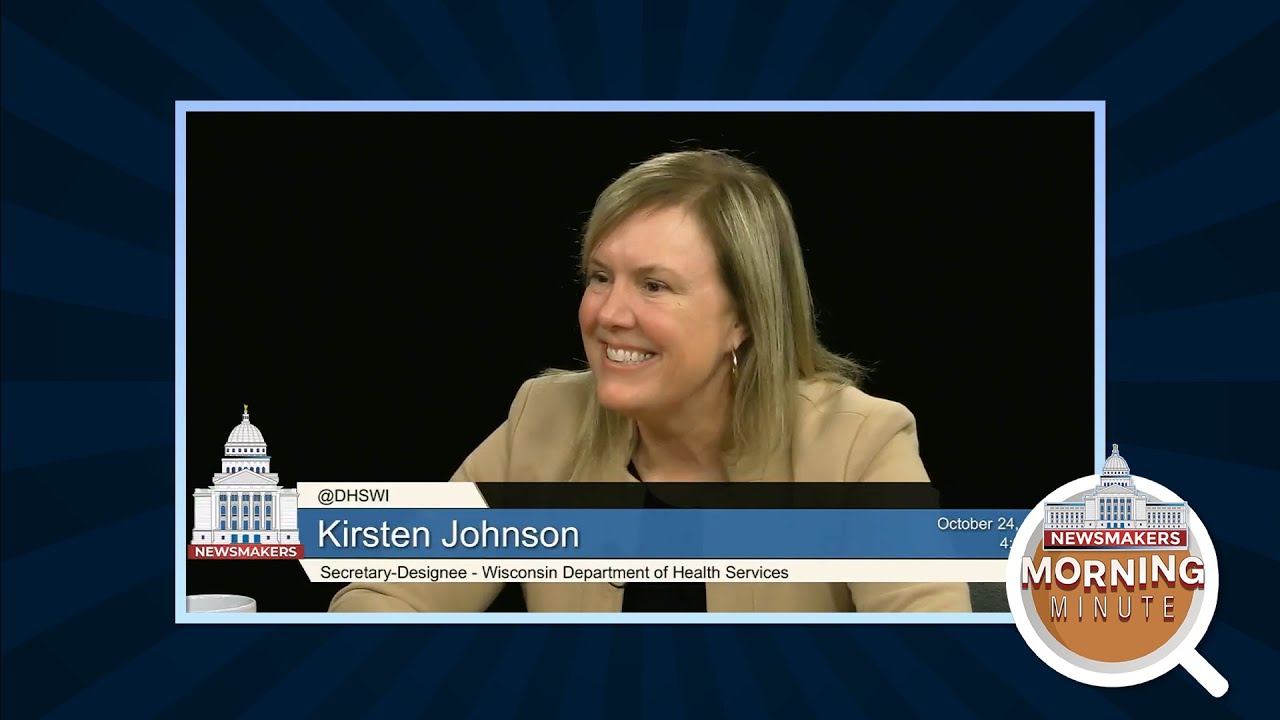 WisEye Morning Minute CheckIn with DHS Secretary Kirsten Johnson